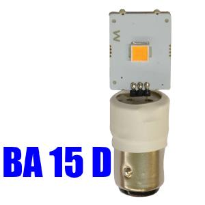 Ampoule led intérieure - Adaptateur pour culot G4 - BA 15 D