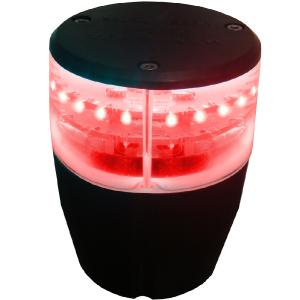 Navigation light with Foot- Horizontal - 2MN - Red 360°