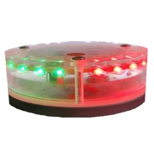 Horizontal deck fitting light - Combined Green - Red 112.5°