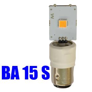 INTERIOR LED BULB - Adapter for G4 base - BA 15 S