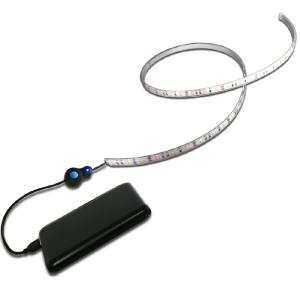 Led strip ribbon with switch & powerbank USB