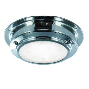 Led downlight stainless steel with switch Molene