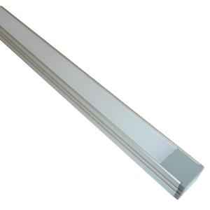 LED profile with translucent glass for non-waterproof led strip