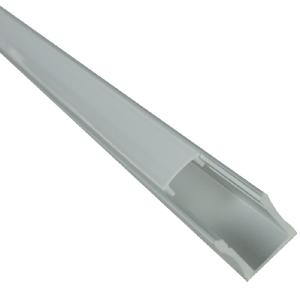 LED profile with translucent glass for non-waterproof led strip